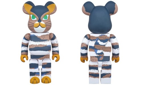 MEDICOM TOY x 《活了100万次的猫》 BE@RBRICK 玩偶